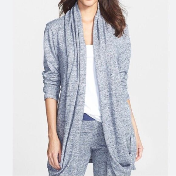 Women’s UGG Slub Knit Cardigan Blue Size Small - Picture 1 of 9